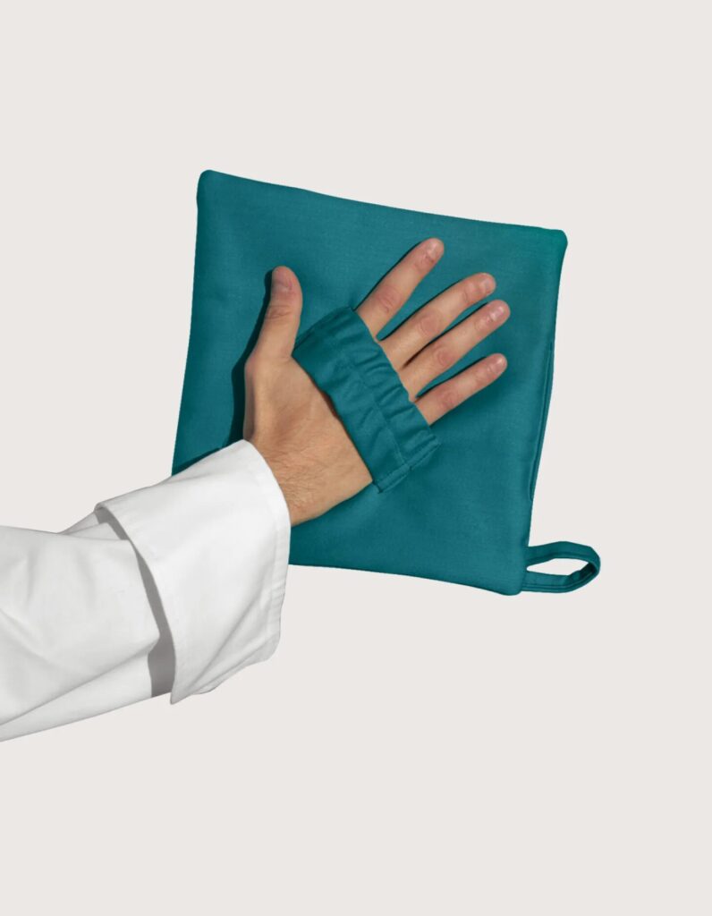 alco zelena profesionalna kuhinjska hvataljka par