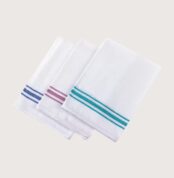 Set pamucnih kuhinjskih krpa Igor s prugama u boji