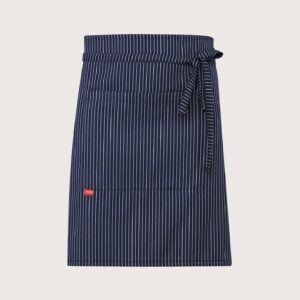 Bistro pregača pinstripe detalj tkanine