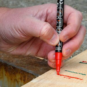 Građevinski marker, 4 boje, vodootporan, 4 kom - 1