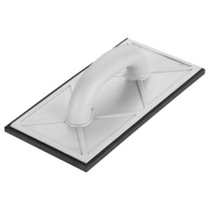 Gumena gladilica 8 mm, 280 x 140 mm, plastična drška