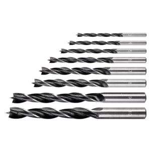 Set svrdla za drvo GRAPHITE 8 kom