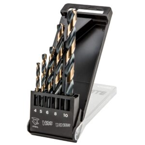 Set svrdla za metal HSS-CNC, 4.0 - 10 mm, 5 kom
