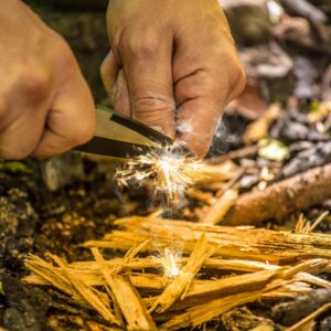 Taktički nož full-tang 20 cm s kresivom - 1