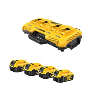 DeWalt DCB104P4-QW Brzi punjač s 4x 5Ah XR baterijama