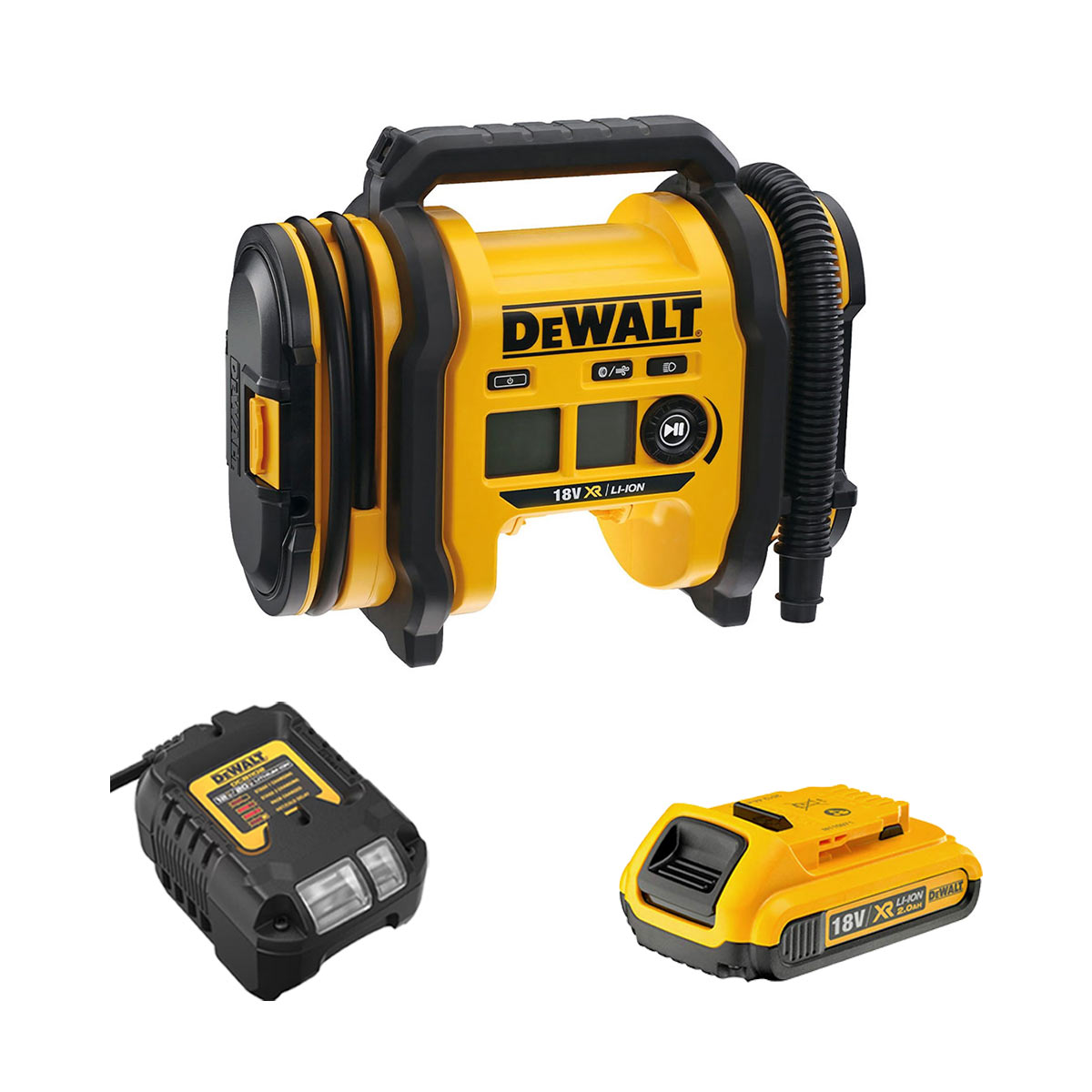 DeWalt DCC018D1 18V Kompaktni Akumulatorski Kompresor DeWalt DCC018D1 18V Kompaktni Akumulatorski Kompresor