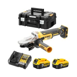 DeWalt 18V XR Kutna Brusilica s 2x 5Ah Baterijama