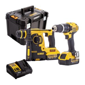 DeWalt 18V Akumulatorski Set Bušilica i Čekić