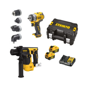 DeWalt DCK2101P2T 12V Aku Set Bušilica/Čekić + 2x5Ah Baterije