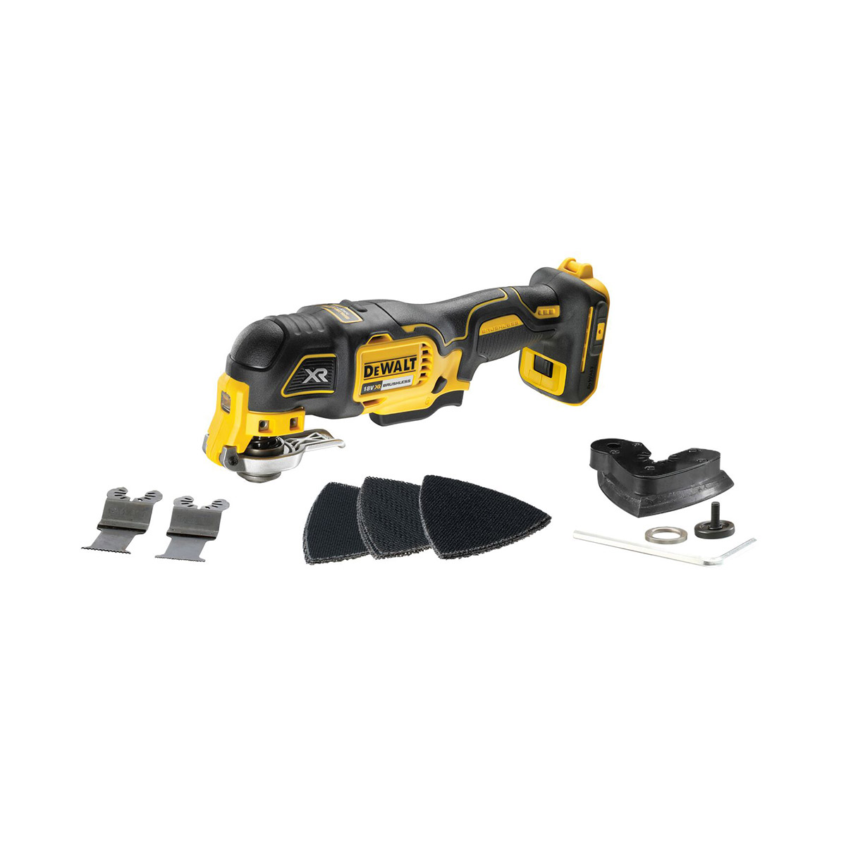 DeWalt DCS356N 18V Bežični Multi Alat s Priborom DeWalt DCS356N 18V Bežični Multi Alat s Priborom