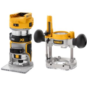 DeWalt DCW604P1 18V Akumulatorski Kombo Glodalica - 1
