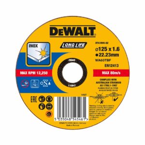 DeWalt DT43906-QZ Rezna ploča za inox 125×1,6mm