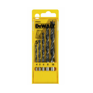 DeWalt DT4535 drveni spiralni svrdla set, 5 kom