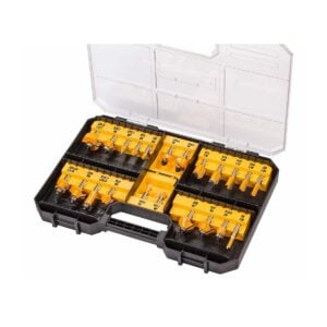DeWalt 22-dijelni set glodala za drvo