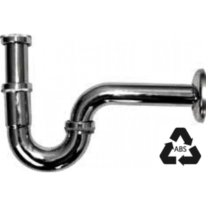 Sifon za umivaonik "P" - pvc kromirani