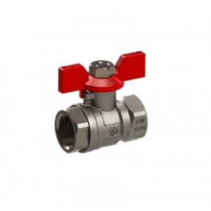 Ventil 1" kuglasti „Nila“ - leptir