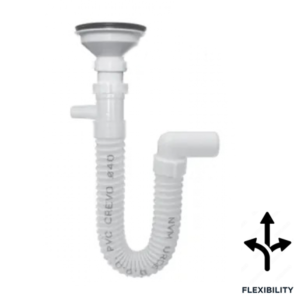 Sifon ø 115 mm za sudoper 1/1 + pp