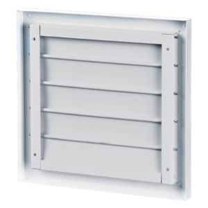 Rešetka ventilacijska 200 x 200 mm - metalna - gravitacijska - 1