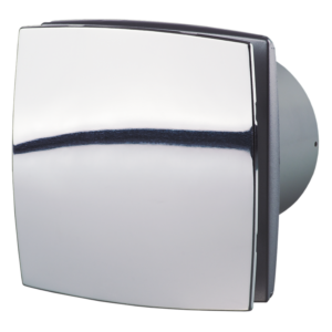 Ventilator ø 100 mm - dekorativni dizajn - metalizirani