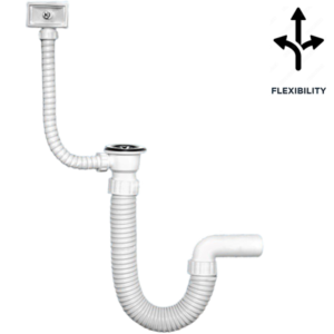 Sifon za sudoper 1/1 + 1kp - 960006