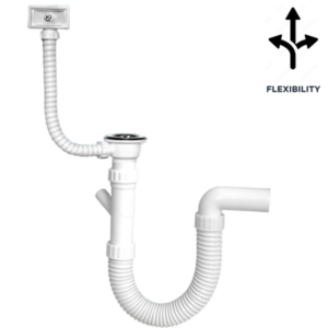 Sifon za sudoper 1/1 + pp + 1kp - 960008