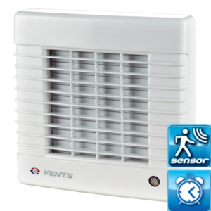 Ventilator ø 150 mm - automatska rešetka + timer + senzor pokreta